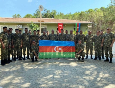 Azərbaycan hərbçiləri Türkiyədə keçirilən təlimdə iştirak ediblər - FOTO