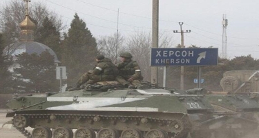 Rus komandanlığı Xersondan qaçır - Qumenyuk