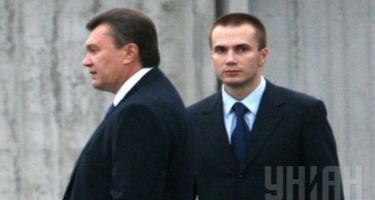 İsveçrə Yanukoviç və oğluna qarşı sanksiyalar tətbiq edib