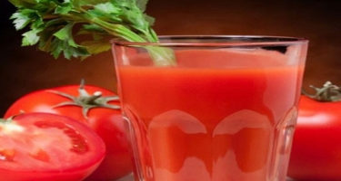 Pomidor suyu klimaksın təsirlərini azaldır