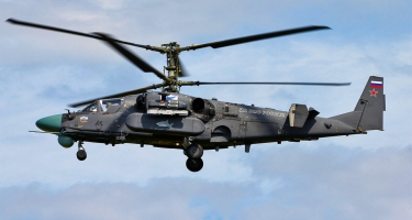 Ukrayna ordusu Rusiyaya məxsus helikopteri vurub