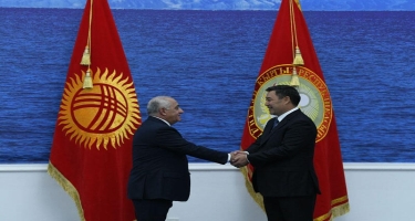 Əli Əsədov Qırğızıstan Prezidenti ilə görüşdü - FOTO