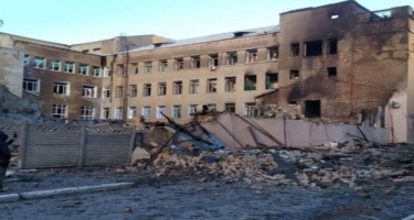 Luqanskda Rusiyanın hərbi bazası dağıdıldı