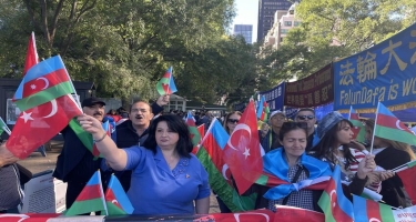 Nyu-York azərbaycanlıları BMT-nin qarşısında aksiya keçiriblər