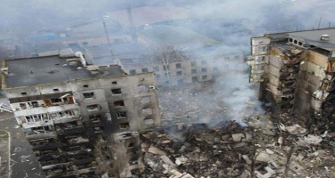 Rusiya ordusu Kiyevi bombalayır - ANBAAN GÖRÜNTÜLƏR - VİDEO