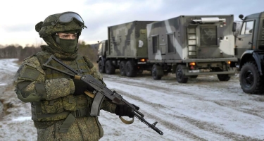 Belarus hərbi texnikaları Ukrayna sərhədindən  geri çəkdi