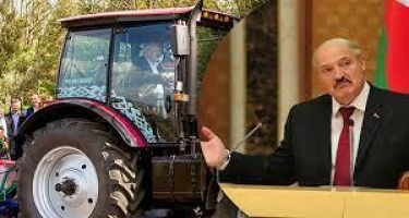 “Traktoru 280 km/saat sürətlə sürmüşəm” - Lukaşenko -  VİDEO