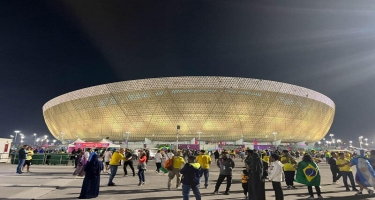 Mundialın finalına ev sahibliyi edəcək beşulduzlu stadion - FOTOREPORTAJ