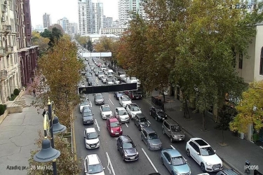 Bakıda sıxlıq olan küçə və prospektlər - SİYAHI