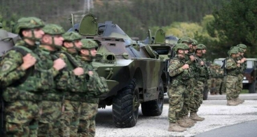 Serbiya ordusu tam döyüş hazırlığı vəziyyətinə gətirilib