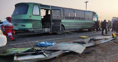 İranda aeroportda iki avtobus toqquşdu, 40 nəfər yaralandı