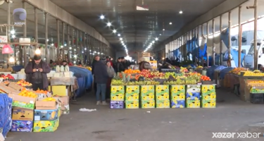 Yeni ilin ilk günü bazarlarda durğunluq yaşanır - VİDEO