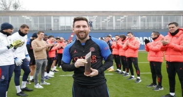 Messi PSJ-də belə qarşılandı - FOTO