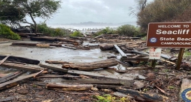 Kaliforniyada tufan azı 16 nəfərin həyatına son qoyub - VİDEO