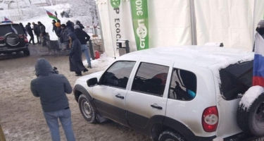 Xankəndi-Laçın yolunda sülhməramlıların daha 1 avtomobili maneəsiz hərəkət edib