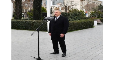 Prezident: Azərbaycanda Tofiq Quliyevin xatirəsi əbədiləşdirilib
