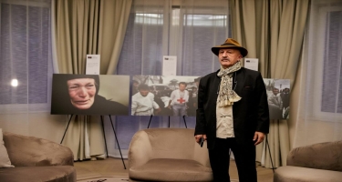 Brüsseldə Reza Deqatinin “Xocalı: Yaralı ruhlar” sərgisi keçirilib - FOTO