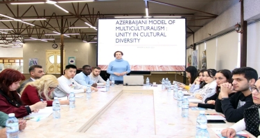 XIII Beynəlxalq Multikulturalizm Qış Məktəbi regionda davam edir - FOTO