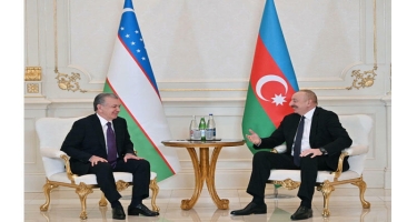 Prezident Şavkat Mirziyoyev ilə görüşüb - FOTO