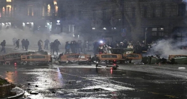 Tbilisidə keçirilən etiraz aksiyalarında 133 nəfər saxlanılıb