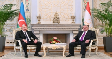 Prezident: Əminəm ki, Azərbaycan-Tacikistan münasibətlərinin çox yaxşı gələcəyi var