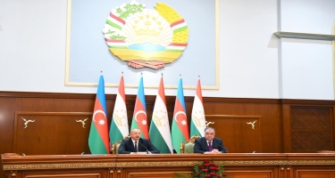 Prezident: Azərbaycan və Tacikistanın bugünkü uğurlu inkişafının arxasında məhz böyük liderlərin əməyi durur