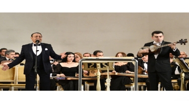 Azərbaycan Dövlət Xalq Çalğı Alətləti Orkestrinin konserti təşkil olunu