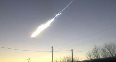 Rusiyaya meteorit düşüb - VİDEO