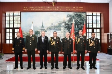 Azərbaycanla Türkiyə arasında hərbi təhsil sahəsində əməkdaşlıq daha da inkişaf etdiriləcək - FOTO