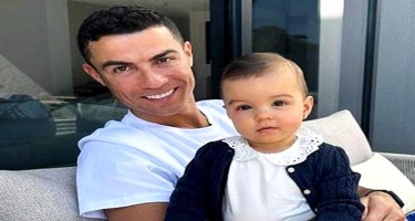 Ronaldodan qızı ilə bağlı doğum günü paylaşımı - FOTO