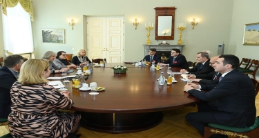 Ceyhun Bayramov Litva Prezidenti ilə görüşdü - FOTO
