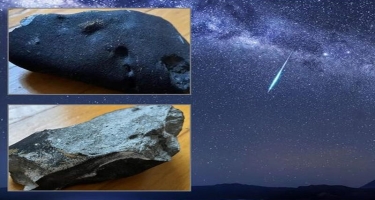 Ev sakinlərini gurultulu səsi ilə yuxudan oyadan meteorit damda dəlik açdı - VİDEO - FOTO