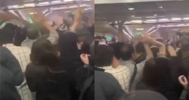 Tehran metrosunda molla rejiminə qarşı etiraz aksiyası - “Bu il qan ilidir...”