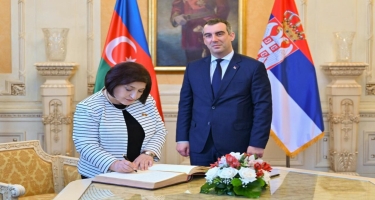 Azərbaycan və Serbiya parlamentləri arasında anlaşma memorandumu imzalanıb - FOTO