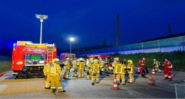 Qatarda yanğın nəticəsində 45 nəfər tüstüdən zəhərləndi