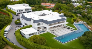 Cennifer 60 milyon dollarlıq yeni villasını göstərdi