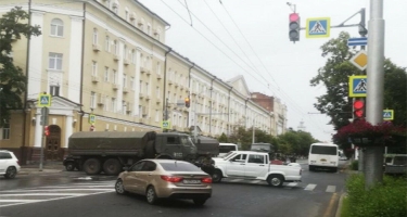 Rostov-Moskva avtomobil yolu bağlandı - VİDEO