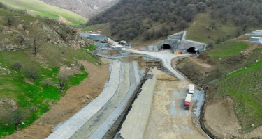 Azad edilmiş ərazilərdə 39 avtomobil tuneli inşa edilir - VİDEO