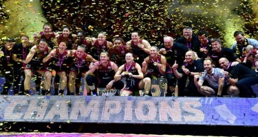 Belçikanın qadın basketbol komandası ilk dəfə Avropa çempionu olub