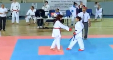 Erməni karateçidən Azərbaycan idmançısına qarşı NÖVBƏTİ TƏXRİBAT - VİDEO