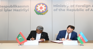 Azərbaycan ilə Maldiv xarici işlər nazirlikləri arasında anlaşma memorandumu imzalanıb - FOTO
