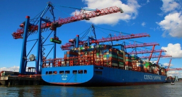 Yanvar-iyun aylarında Çindən Türkiyə limanlarına 6 milyon tona yaxın yük daşınıb