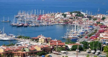 Yanvar-iyun aylarında Fethiye limanının qəbul etdiyi gəmilərin sayı açıqlanıb