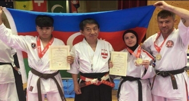 Karateçilərimizdən Yaponiyada 5 qızıl və 1 gümüş medal