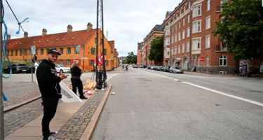 Danimarkada İraq səfirliyi qarşısında Quran yandırıldı