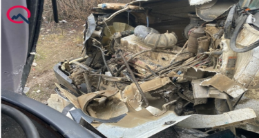 Gəncədə avtomobil aşdı - 21 yaşlı sərnişin öldü