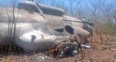 Rusiyada helikopter bataqlığa düşdü, dörd nəfər ölüb