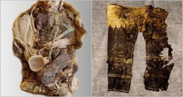 Cins şalvarlı 3200 yaşlı mumiya tapıldı - FOTO