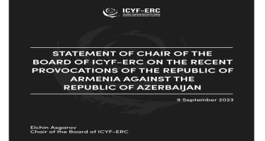 İƏGF Avrasiya Regional Mərkəzi erməni provokasiyalarını pisləyən bəyanat yaydı