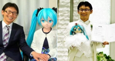 Məmur virtual “anime” kuklası ilə evləndi - FOTOlar
